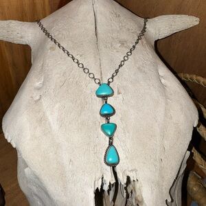 Kingman Turquoise Lariat